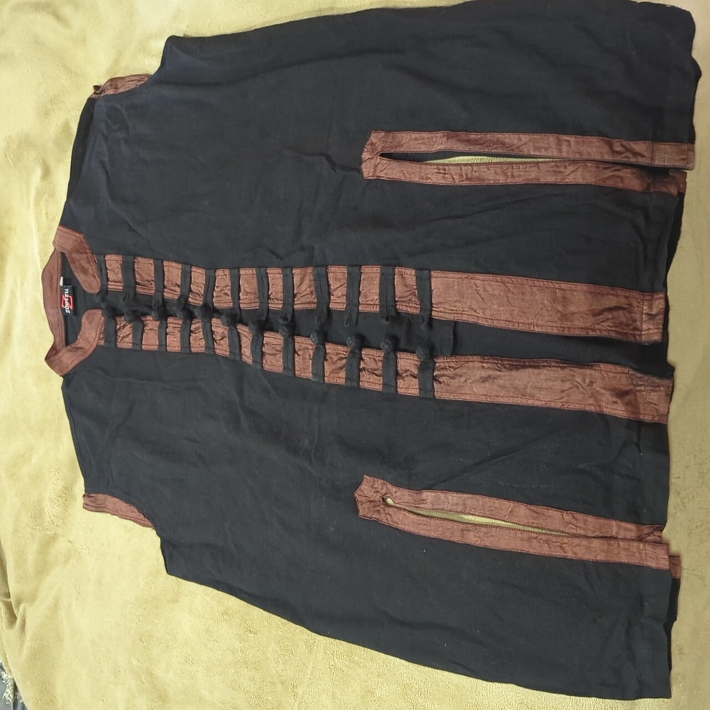 Zootzu long pirate vest